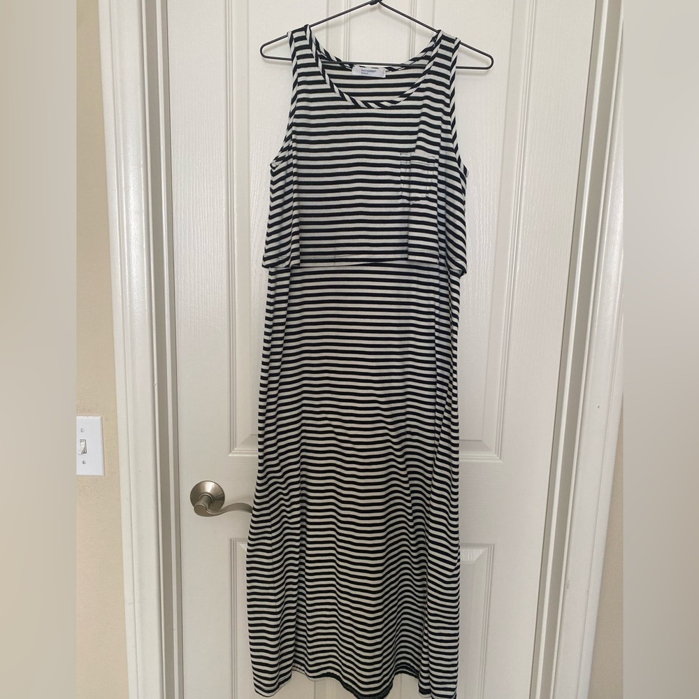 Round Neck Tank Maxi Dress